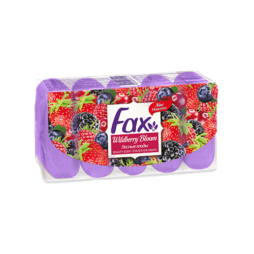 صابون زیبایی فاکس 5*70 gr میوه‌ جنگلی و انار