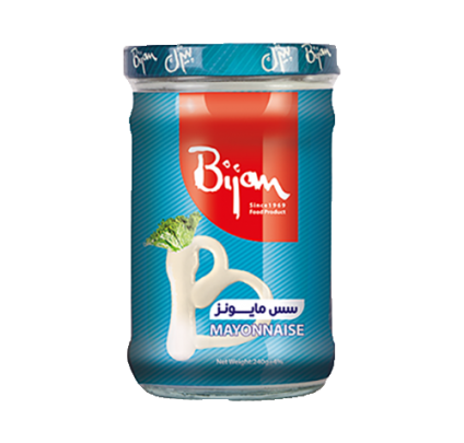 سس مایونز پرچرب شیشه 240 گرمی