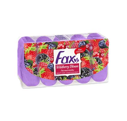 صابون زیبایی فاکس 5*70 gr میوه‌ جنگلی و انار