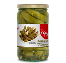خیارشور معمولی شیشه  680 گرمی