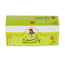 چای تی بگ سبز لیمو 25 عددی لفاف دار شهرزاد