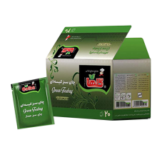 چای کیسه ای سبز 20 عددی گلها