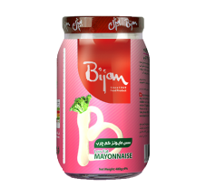 سس مایونز کم چرب شیشه 480 گرمی