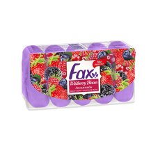 صابون زیبایی فاکس 5*70 gr میوه‌ جنگلی و انار